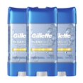 thumbnail image 1 of Gel antitranspirante y desodorante Gillette Clear Gel Tropical Breeze Scent para hombre, 112 ml (paquete de 3), 1 of 9