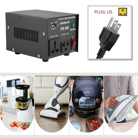 500w Voltage Converter - ST-500W Home Use 500W Step Up And Down Transformer 110V/220V To 220V/110V Voltage Converter Power Inverter US Plug