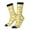 2 Black-1, variant on Banana Fruit Print Adult Socks for Men & Women,Calf Socks, Ankle Socks,Boots Socks,Breathable Casual Sock,Unisex Crew Socks