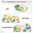 thumbnail image 4 of Dailycode Cotton Pajama Set Snug Fit Long Sleeve Top and Pants for 18M-8Y Cartoon Animals Frogs, 4 of 7