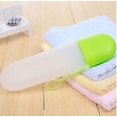 thumbnail image 1 of Cepillo de dientes portátil Almacenamiento de pasta de dientes Caja de lavado de viaje Caja de almacenamiento Viaje Camping (1 pieza) (verde + transparente), LingWen 9024715689573, 1 of 1