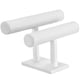 thumbnail image 1 of Soporte para Joyas, Soporte para Joyas con 2 Ruedas, Soporte para Pulseras, Rollos para Pulseras, Soporte para Relojes, Cadenas, Piel Sintética, Regalo, Blanco JDS103, 1 of 8
