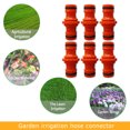 thumbnail image 3 of Accesorios Manguera Carpintería La Tubería 6 Piezas para El Riego Jardín () Naranja, 3 of 8