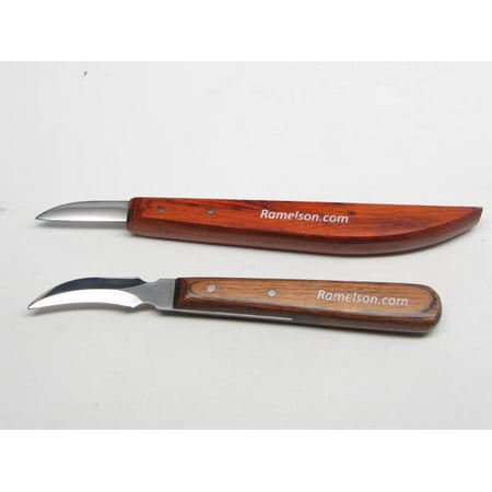 2pc Wood Chip Carving Knife Set