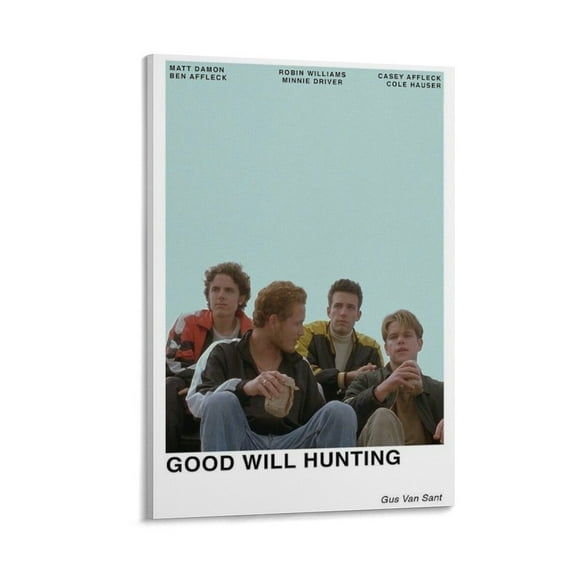 Good Will Hunting Movie Poster (8) Art Poster Canvas Painting Decor Wall Print Photo Gifts Home Modern Decorative Posters 12x18inch(30x45cm)