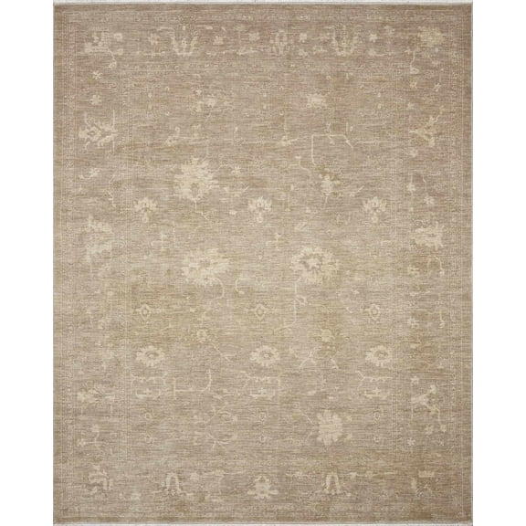 Boutique Rugs Atalya Traditional Area Rug - Light Brown, Ivory, Dark Red - 2'2" x 3'9"