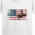 thumbnail image 4 of Inktastic Rodeo Bull Riding Patriotic Youth T-Shirt, 4 of 5