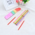 thumbnail image 2 of 2 Pcs 2M Rhythmic Art Gymnastics Ribbon with Stick Children Dancing Streamers Riband Twirling Rod, 2 of 8