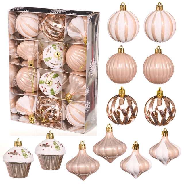 Adorno navideño de 6 cm para colgar en el hogar, ideal para fiestas, de cristal transparente, ideal para el salón o el dormitorio, regalo único para Nochebuena, de cristal transparente,