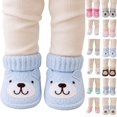 thumbnail image 5 of OOOUM Baby Booties Newborn Bear First Walkers Cozy Knit Soft Sole Infant Shoes,CN:One Size, 5 of 8