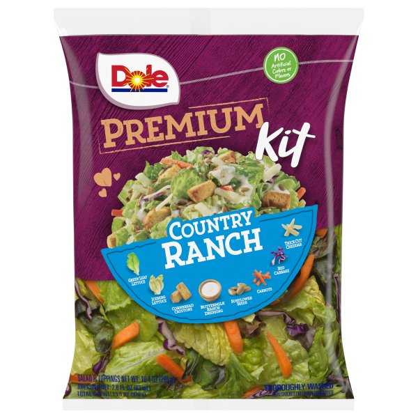 Dole Country Ranch Salad Kit, 13.25oz