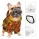 thumbnail image 3 of Balery Vintage maple leaf autumn Sudadera con Capucha para Perros Pequeños – Ropa para Mascotas, Disfraz para Perros y Gatos, Ideal para Fiestas y Cosplay-XX-Large, 3 of 7