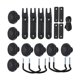 thumbnail image 1 of Juego de abrazaderas de pernos en U de caja de techo universal de 4 piezas con 8 accesorios de tuercas de seguridad shamjiam Accesorio de montaje en techo, 1 of 8