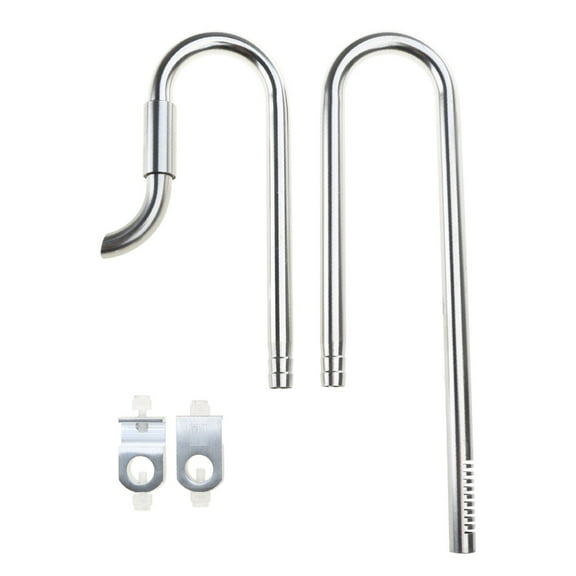 CIYISON Aquarium Water Fish for Tank Filter Inflow Outflow Lily Pipe Stainless Steel Tub