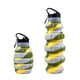 thumbnail image 2 of Nueva botella de agua plegable con forma de granada, botella de agua para montar de silicona de calidad alimentaria con mosquetón, juego de agua potable, camuflaje verde militar, 5, 2 of 5