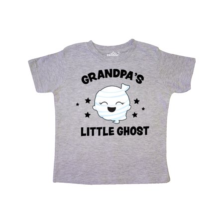 

Inktastic Cute Grandpa s Little Ghost with Stars Gift Toddler Toddler Girl T-Shirt
