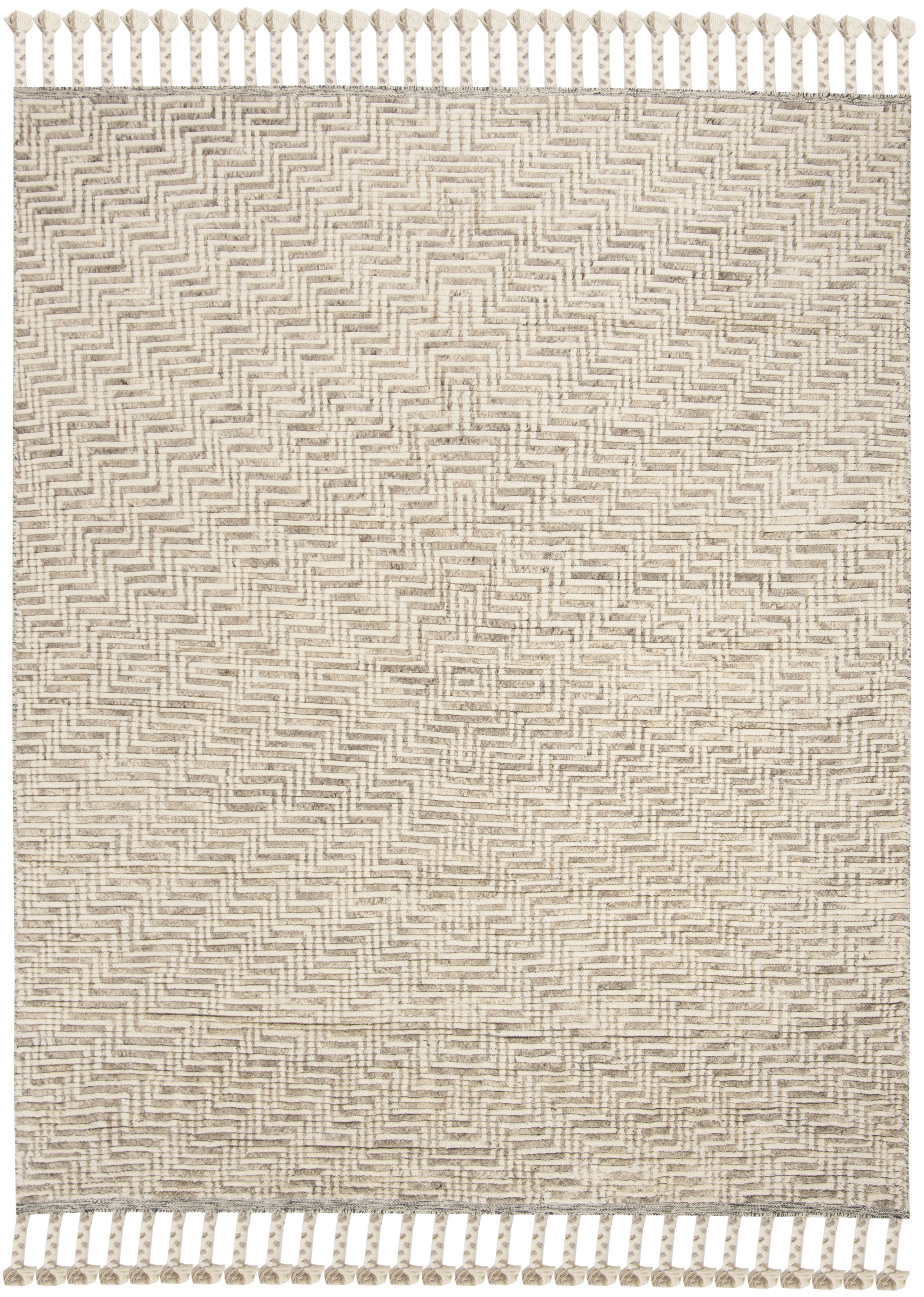 Safavieh Kenya Lennard Geometric Area Rug, Ivory/Gray, 8' x 10'