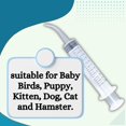 thumbnail image 2 of 12 ml Hand Feeding Syringe with Curve Tip | Feeding Needle and Syringe Kit | Precise Feeding Made Simple,Curve Tip Syringe for Birds, Hamsters, Puppies, Kittens, and More, 2 of 7