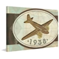 thumbnail image 3 of Marmont Hill "Vintage Plane 1938" Painting Print on Canvas, 3 of 5