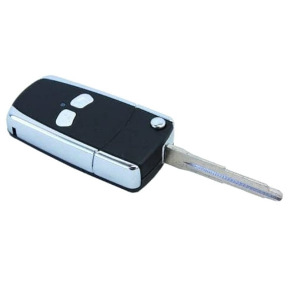 HQRP Shell Modify Remote Case w/ 2 Buttons for Mitsubishi Lancer 2008 2009 2010 08 09 10 Folding Flip Key Fob