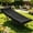 black, variant on ZHICHUN Foldable Camping Bed with Detachable Mattress 500LBS Steel Frame Portable Outdoor Folding Bed