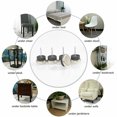 thumbnail image 3 of Easy Installation And Use Floor Protector, Furniture Nail, Reducing Damage To Legs And Floor Sofa For Dressing Table Cabinet Table 19mm,22mm, 3 of 8