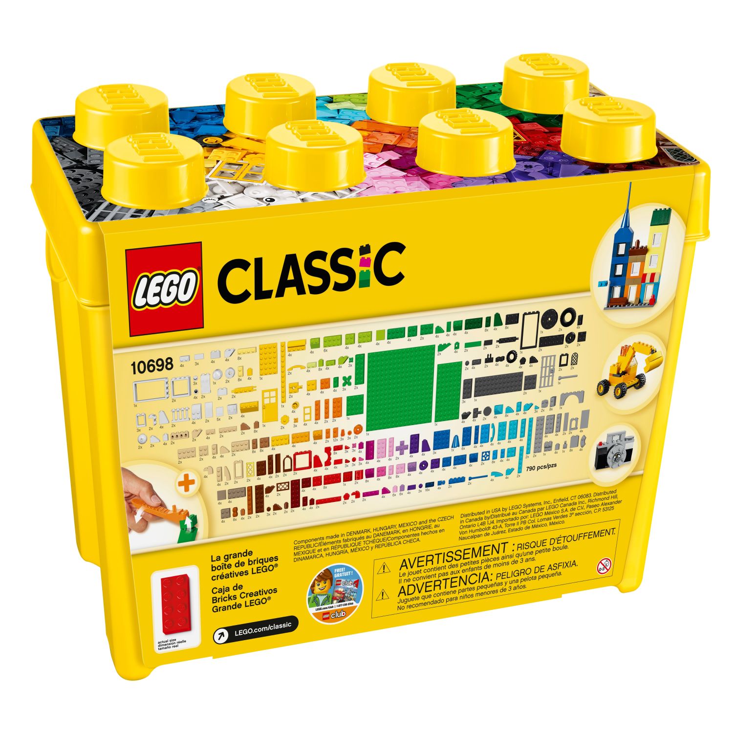 LEGO Classic Large Creative Brick Box 10698 photo 5