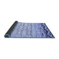 thumbnail image 2 of Ahgly Company Indoor Rectangle Abstract Blue Contemporary Area Rugs, 8' x 10', 2 of 4