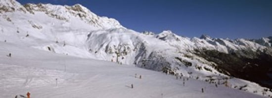 Tourists In A Ski R