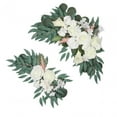 thumbnail image 2 of 2x Wedding Arch Flower Swag Handmade Decorative Artificial Flower Arch Decor for H, 2 of 9
