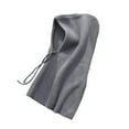 thumbnail image 1 of Warm Winter Hat Beanie Ski Neck Warmer Cap, Snow Balaclava Pullover Thick Hooded Gray, 1 of 8