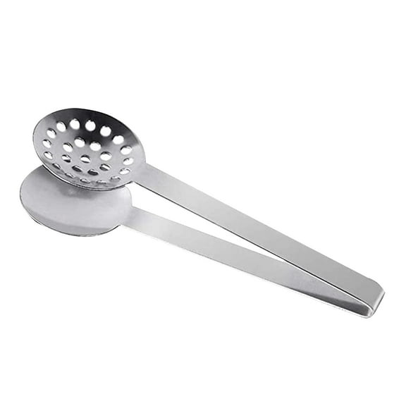 Stainless Steel Tea-long-handled-strainers, 6x1.7inch Tea Bag Tongs, Stainless Steel Tea Bag Squeezer