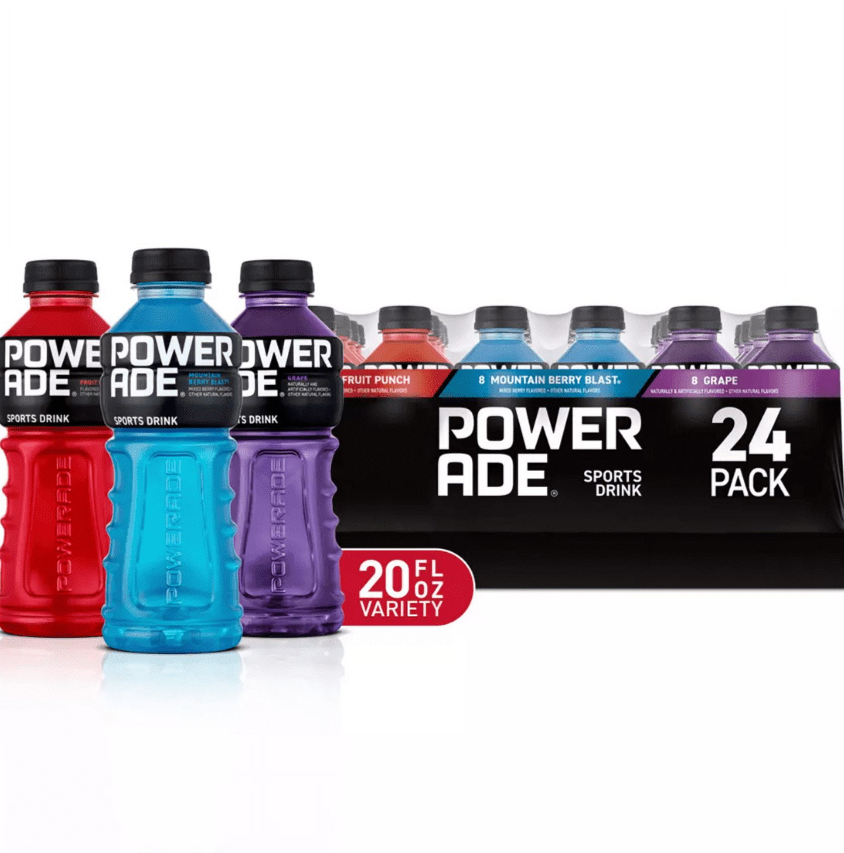 Powerade – Grape 20 oz Bottle 24pk Case – New York Beverage