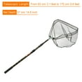 thumbnail image 2 of Uxcell 5.6ft Pattern Aluminium Alloy Telescopic Landing Pole Folding Fishing Net, 2 of 6