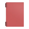thumbnail image 2 of Coil Notebook, 2 Pack B5 Thick Plastic Hardcover Ruled Journals, 60 Sheets 120 Pages, for Study and Workspace Note Taking, Memo Notepads for Institute and Travel, Red, by FAJHHA, 2 of 8