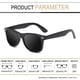 thumbnail image 5 of Gafas de sol Joopin Square Polarized UV400 de gran tamaño, paquete de 2, 5 of 6