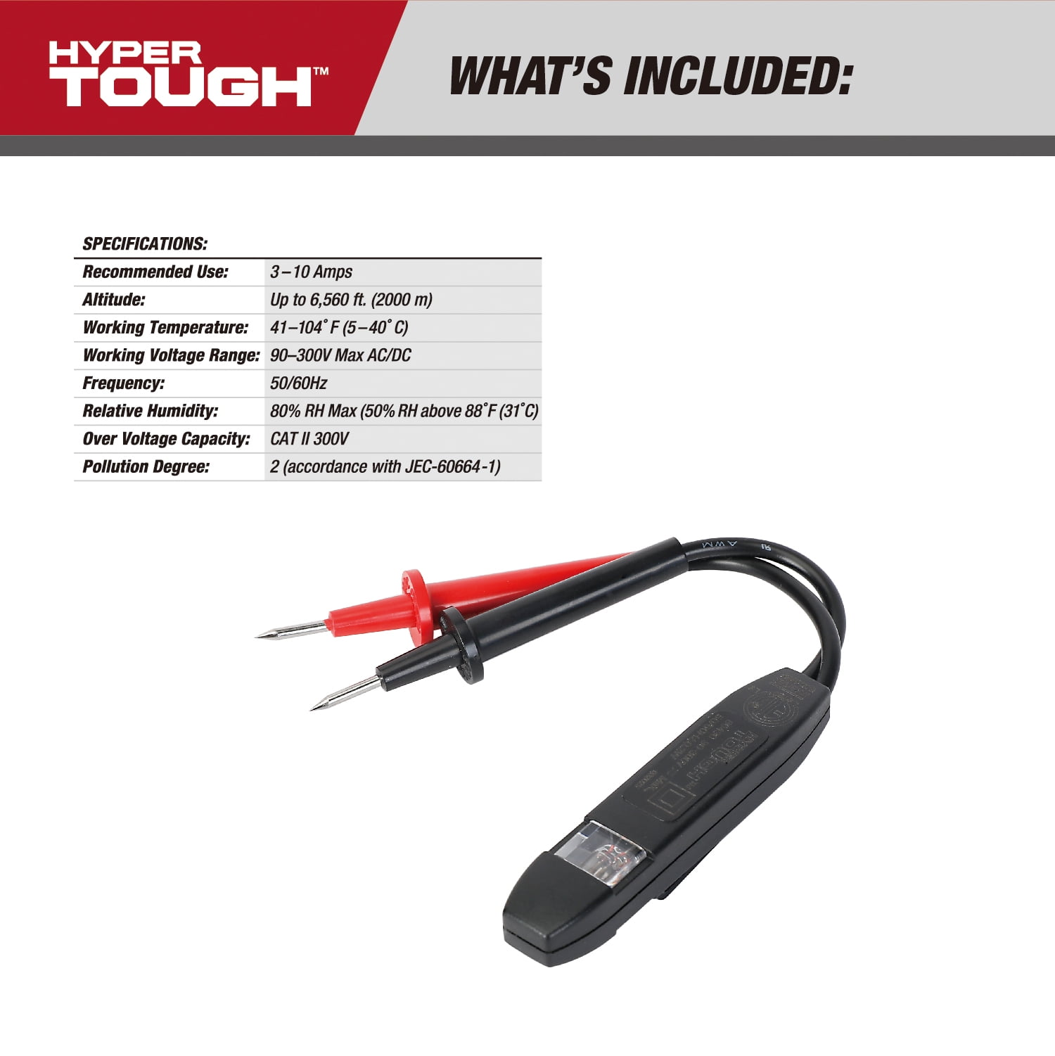 Hyper Tough Circuit Tester