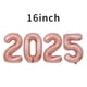 thumbnail image 3 of El paquete incluye: 5 juegos de globos con números 2025 Material antiexplosión de polímero de doble capa espesado. Ligero y resistente, solo llénelo con 90% de helio para que flote Cada glob, 3 of 5
