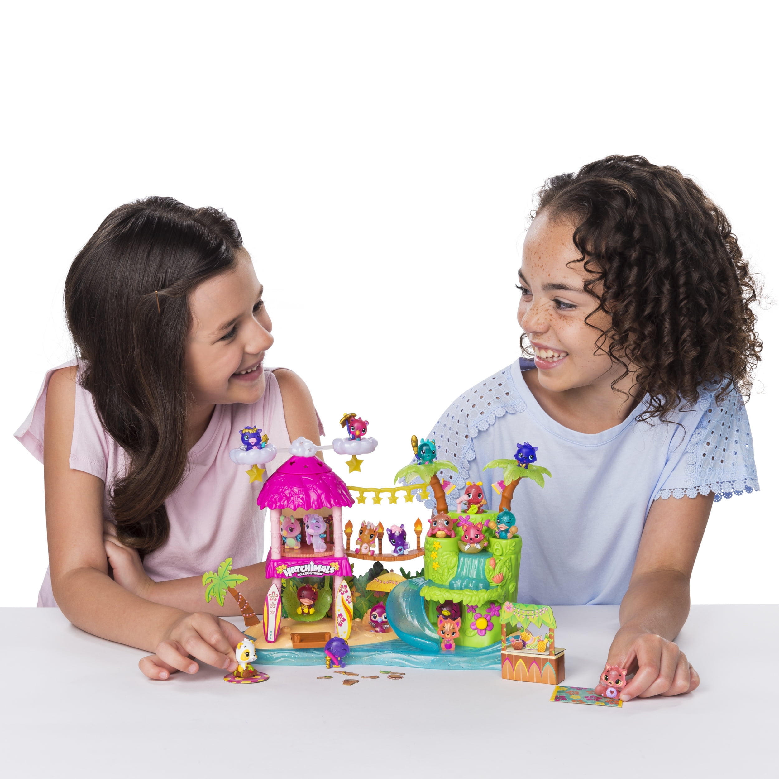 hatchimals tropical party playset walmart