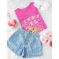 thumbnail image 2 of Nickelodeon Paw Patrol Skye Birthday Girl 4th Birthday Gift Toddler Girls Shirt Birthday Girl 4T, 2 of 4