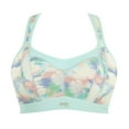 thumbnail image 3 of Panache Power Racerback Underwire Sports Bra (5021R),34GG,Boho Print, 3 of 5