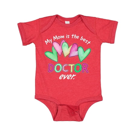 

Inktastic My Mom is the Best Doctor Ever Gift Baby Boy or Baby Girl Bodysuit