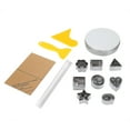 thumbnail image 1 of Découpe d'Argile, Racleur Outil Kit Poterie Racleur Outil Kit pour Argile Poterie Bricolage Fabrication, 1 of 8