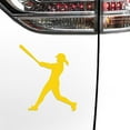 thumbnail image 3 of Magnets in Motion Softball Batter Swing Car Magnet Yellow, 3 of 4