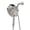 Nickel-15391-1.8 gpm, variant on 2-in-1 Filtered Shower Head with Handheld, Chrome, 15391-2.5 gpm, Dual Rain & Massage Spray Trim System