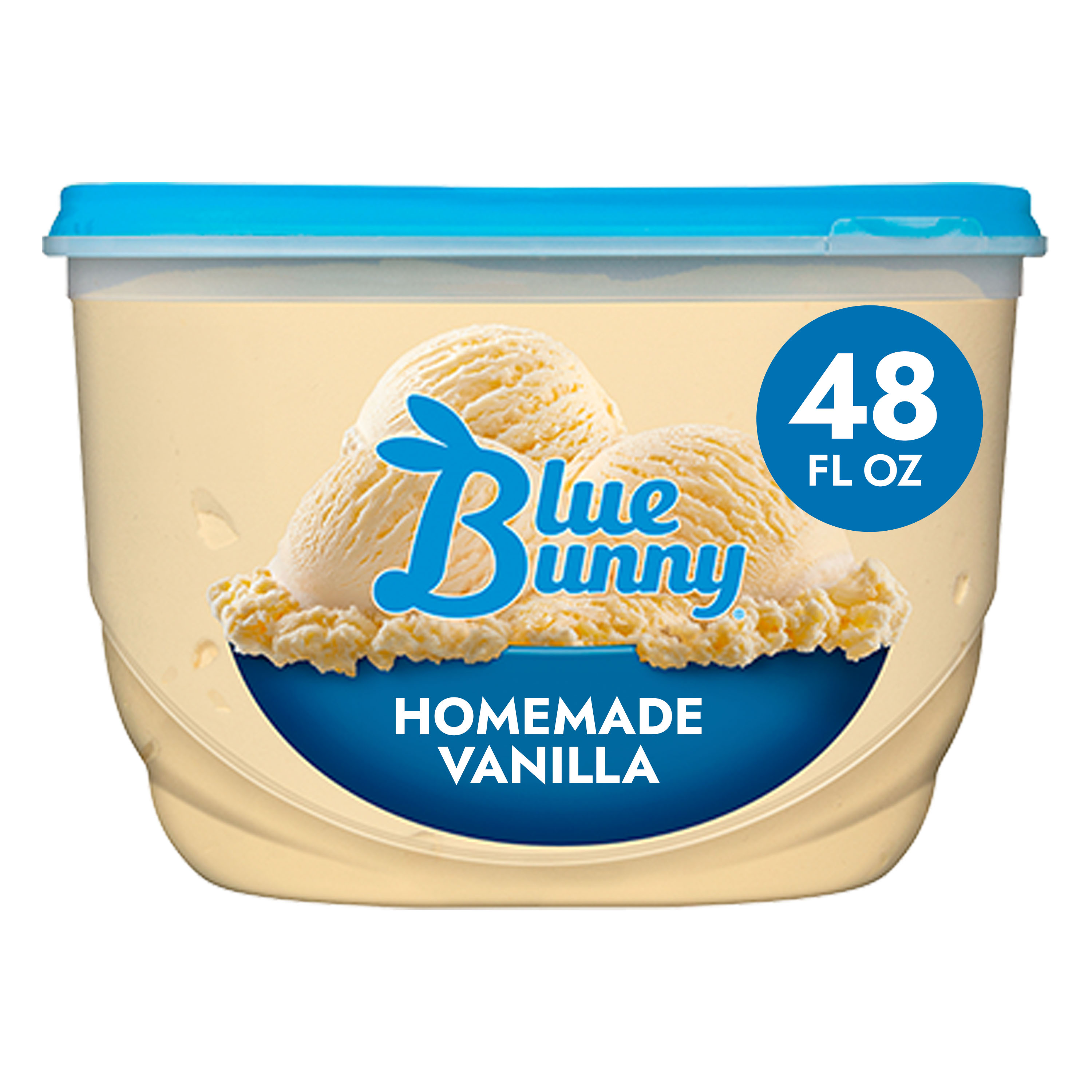 Blue Bunny Homemade Vanilla Frozen Dessert, 48 fl oz - image 2 of 9