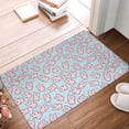 thumbnail image 6 of Bingfone Cute Rabbit Door Mat 16"x24" Front Entrance Non-Slip Low Profile Washable for Entryway, 6 of 7