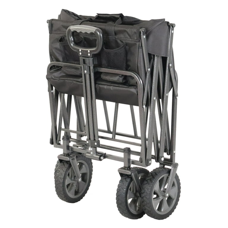 MacSports, Utility Wagon, Heavy Duty Collapsible 300 lbs, Black