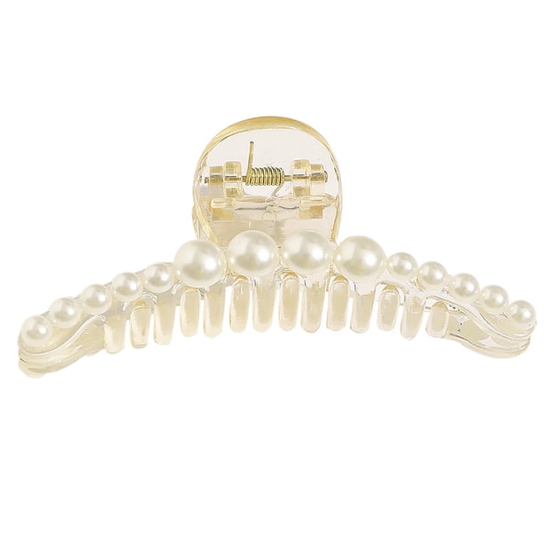 Sonducket 1 Uds. De pinzas para el pelo para mujer, hipérbole, perlas grandes, pinzas para el pelo, pasadores de peinado para maquillaje, horquilla de Accesorio para el cabello estilo 5 Sonducket AP001174-05