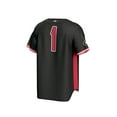 thumbnail image 3 of Men's GameDay Greats #1 Black Georgia Bulldogs Lightweight Baseball Jersey, 3 of 4